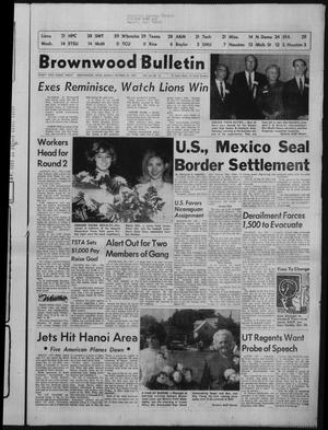 Brownwood Bulletin (Brownwood, Tex.), Vol. 68, No. 13, Ed. 1 Sunday, October 29, 1967