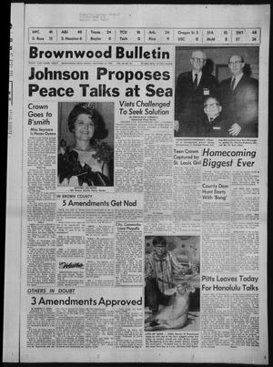 Brownwood Bulletin (Brownwood, Tex.), Vol. 68, No. 25, Ed. 1 Sunday, November 12, 1967