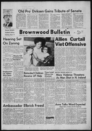 Brownwood Bulletin (Brownwood, Tex.), Vol. 69, No. 281, Ed. 1 Monday, September 8, 1969