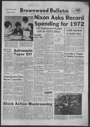 Brownwood Bulletin (Brownwood, Tex.), Vol. 71, No. 92, Ed. 1 Friday, January 29, 1971