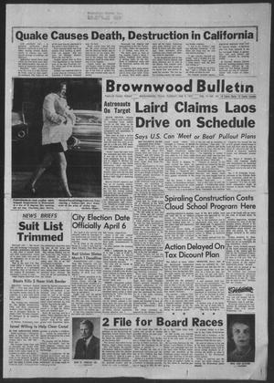 Brownwood Bulletin (Brownwood, Tex.), Vol. 71, No. 101, Ed. 1 Tuesday, February 9, 1971
