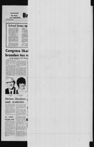 Brownwood Bulletin (Brownwood, Tex.), Vol. 74, No. [48], Ed. 1 Tuesday, December 11, 1973