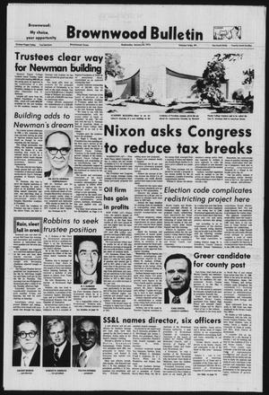 Brownwood Bulletin (Brownwood, Tex.), Vol. 74, No. 84, Ed. 1 Wednesday, January 23, 1974