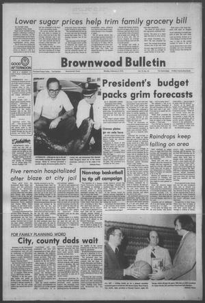 Brownwood Bulletin (Brownwood, Tex.), Vol. 75, No. 95, Ed. 1 Monday, February 3, 1975