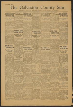 The Galveston County Sun (Texas City, Tex.), Vol. 14, No. 32, Ed. 1 Friday, January 11, 1929