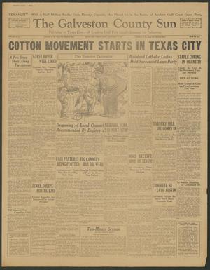 Primary view of object titled 'The Galveston County Sun (Texas City, Tex.), Vol. 15, No. 17, Ed. 1 Friday, September 20, 1929'.