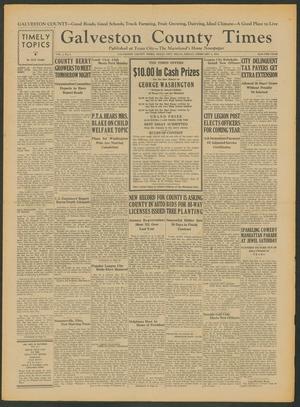 Galveston County Times (Texas City, Tex.), Vol. 1, No. 5, Ed. 1 Friday, February 5, 1932