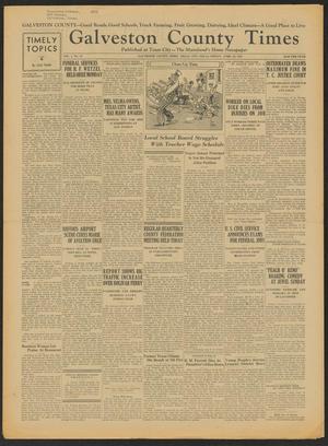Galveston County Times (Texas City, Tex.), Vol. 1, No. 16, Ed. 1 Friday, April 22, 1932