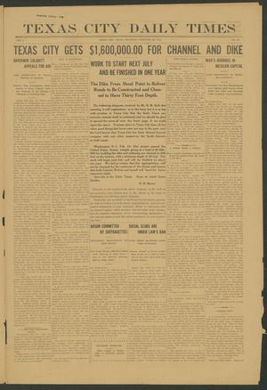 Primary view of object titled 'Texas City Daily Times (Texas City, Tex.), Vol. 1, No. 16, Ed. 1 Thursday, February 20, 1913'.