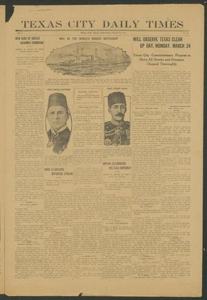 Texas City Daily Times (Texas City, Tex.), Vol. 1, No. 39, Ed. 1 Wednesday, March 19, 1913