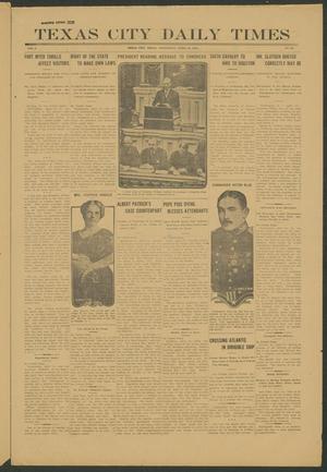 Texas City Daily Times (Texas City, Tex.), Vol. 1, No. 63, Ed. 1 Wednesday, April 16, 1913