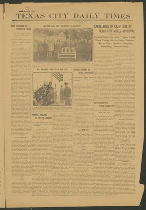Primary view of object titled 'Texas City Daily Times (Texas City, Tex.), Vol. 1, No. 107, Ed. 1 Friday, June 6, 1913'.