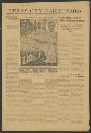 Primary view of object titled 'Texas City Daily Times (Texas City, Tex.), Vol. 1, No. 155, Ed. 1 Thursday, July 31, 1913'.