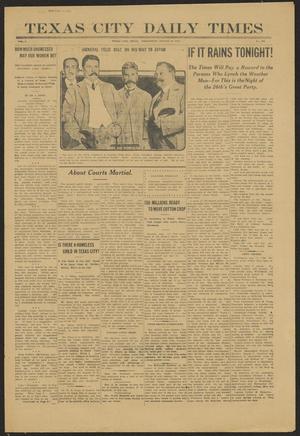 Texas City Daily Times (Texas City, Tex.), Vol. 1, No. 166, Ed. 1 Wednesday, August 13, 1913