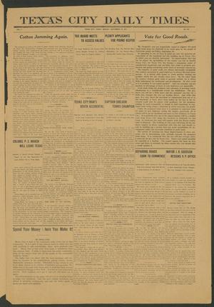 Texas City Daily Times (Texas City, Tex.), Vol. 1, No. 198, Ed. 1 Monday, September 22, 1913