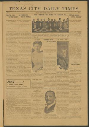 Texas City Daily Times (Texas City, Tex.), Vol. 1, No. 206, Ed. 1 Wednesday, October 1, 1913
