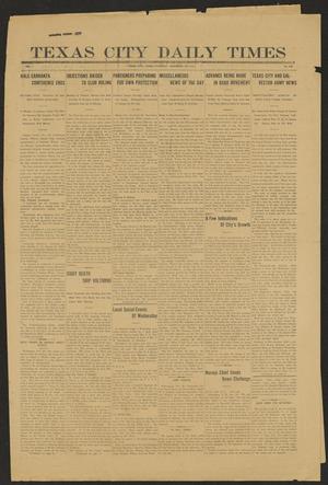Primary view of object titled 'Texas City Daily Times (Texas City, Tex.), Vol. 1, No. 249, Ed. 1 Thursday, November 20, 1913'.