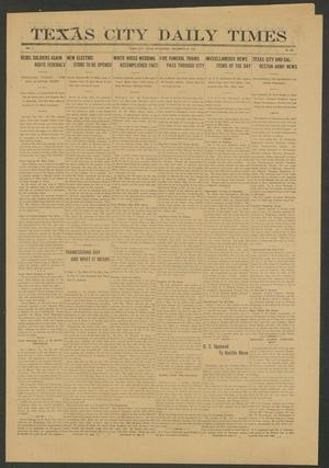 Texas City Daily Times (Texas City, Tex.), Vol. 1, No. 254, Ed. 1 Wednesday, November 26, 1913