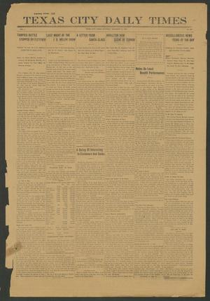 Texas City Daily Times (Texas City, Tex.), Vol. 1, No. 269, Ed. 1 Saturday, December 13, 1913