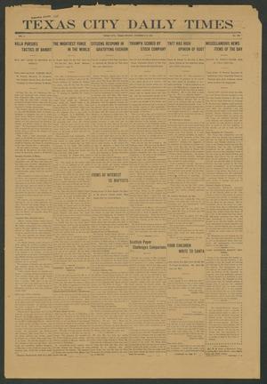 Texas City Daily Times (Texas City, Tex.), Vol. 1, No. 270, Ed. 1 Monday, December 15, 1913