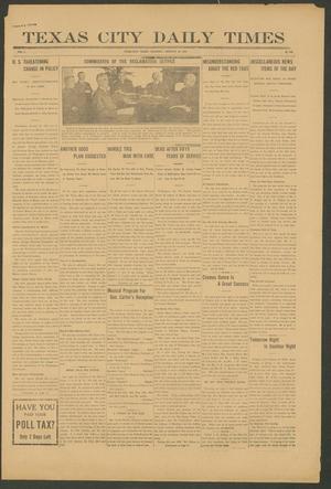 Texas City Daily Times (Texas City, Tex.), Vol. 1, No. 306, Ed. 1 Thursday, January 29, 1914