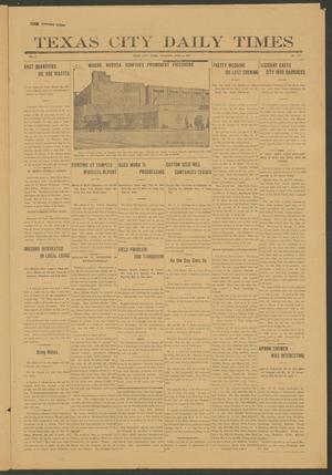 Primary view of object titled 'Texas City Daily Times (Texas City, Tex.), Vol. 2, No. 57, Ed. 1 Thursday, April 9, 1914'.