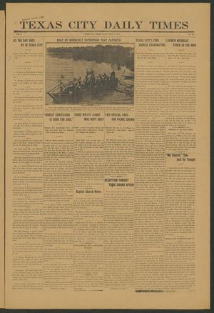 Primary view of object titled 'Texas City Daily Times (Texas City, Tex.), Vol. 2, No. 106, Ed. 1 Friday, June 5, 1914'.