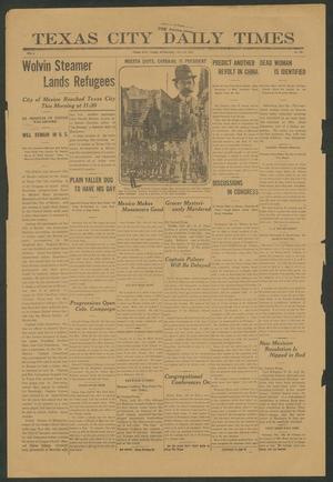 Primary view of object titled 'Texas City Daily Times (Texas City, Tex.), Vol. 2, No. 146, Ed. 1 Wednesday, July 22, 1914'.