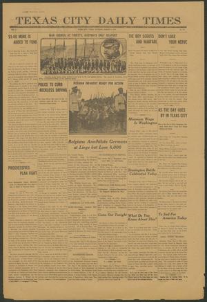 Texas City Daily Times (Texas City, Tex.), Vol. 2, No. 161, Ed. 1 Saturday, August 8, 1914