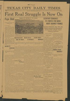 Texas City Daily Times (Texas City, Tex.), Vol. 2, No. 170, Ed. 1 Wednesday, August 19, 1914