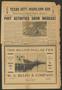 Thumbnail image of item number 1 in: 'Texas City Mainland Sun (Texas City, Tex.), Vol. 13, No. 33, Ed. 1 Thursday, November 10, 1927'.