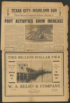 Texas City Mainland Sun (Texas City, Tex.), Vol. 13, No. 33, Ed. 1 Thursday, November 10, 1927