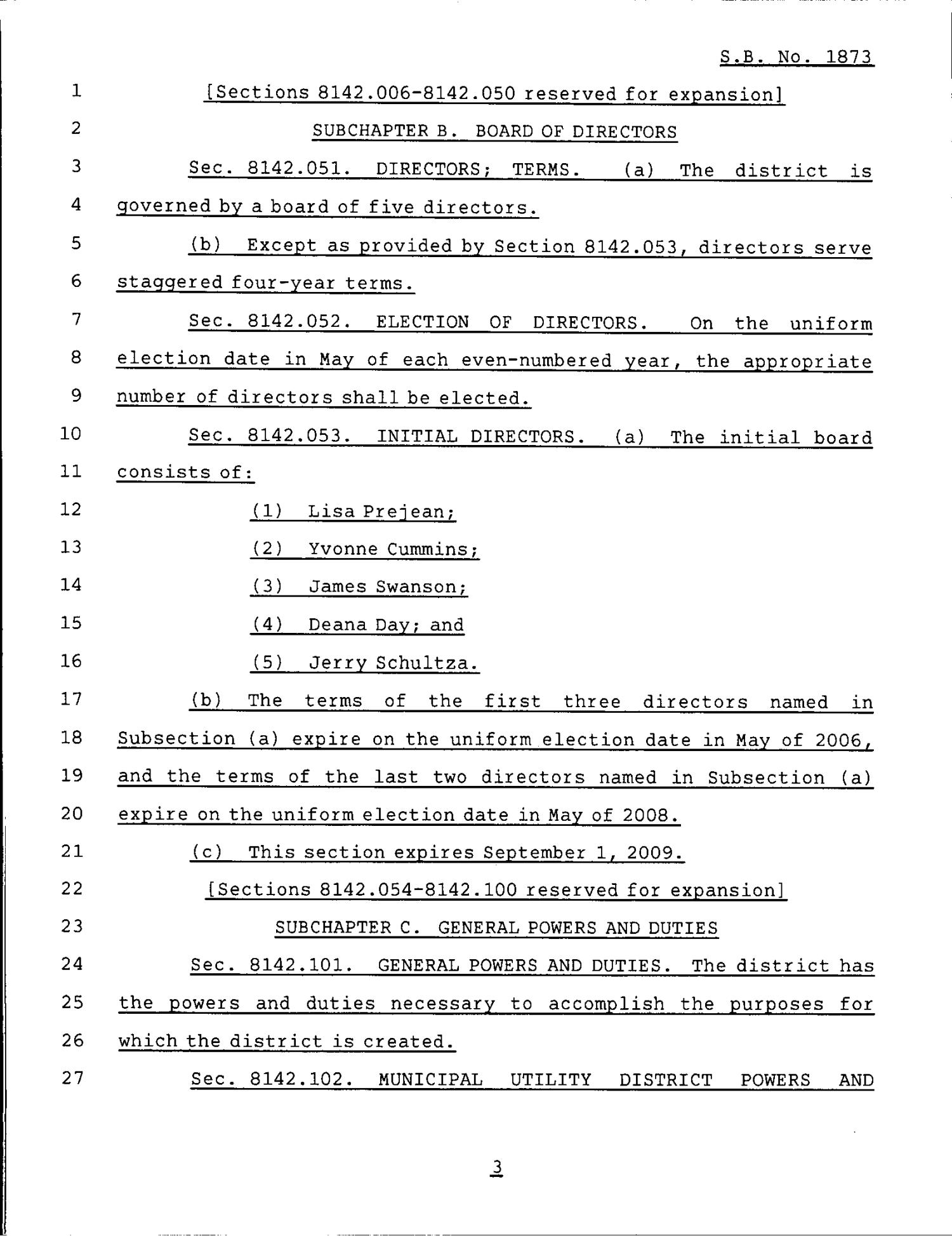 79th Texas Legislature, Regular Session, Senate Bill 1873, Chapter 901
                                                
                                                    [Sequence #]: 3 of 20
                                                