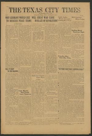 Primary view of object titled 'The Texas City Times (Texas City, Tex.), Vol. 3, No. 214, Ed. 1 Friday, November 12, 1915'.