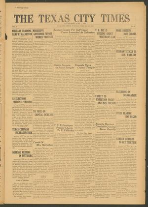The Texas City Times (Texas City, Tex.), Vol. 4, No. 20, Ed. 1 Tuesday, February 29, 1916