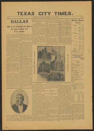 Texas City Times. (Texas City, Tex.), Vol. 1, No. 12, Ed. 1 Saturday, July 17, 1909