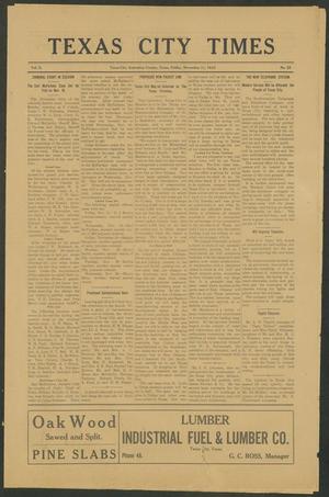 Texas City Times (Texas City, Tex.), Vol. 2, No. 22, Ed. 1 Friday, November 11, 1910