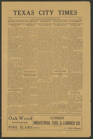 Texas City Times (Texas City, Tex.), Vol. 2, No. 23, Ed. 1 Friday, November 18, 1910