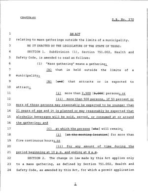 79th Texas Legislature, Regular Session, Senate Bill 270, Chapter 692
