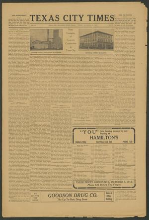 Texas City Times (Texas City, Tex.), Vol. 4, No. 17, Ed. 1 Friday, September 27, 1912