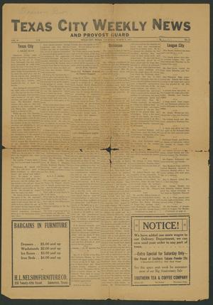 Texas City Weekly News (Texas City, Tex.), Vol. 2, No. 21, Ed. 1 Thursday, March 9, 1916