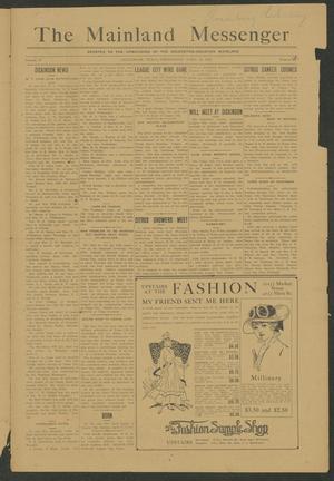 The Mainland Messenger (Dickinson, Tex.), Vol. 4, No. 15, Ed. 1 Wednesday, April 14, 1915