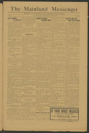 The Mainland Messenger (Dickinson, Tex.), Vol. 4, No. 24, Ed. 1 Wednesday, June 16, 1915