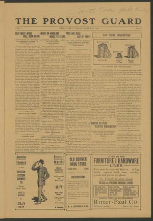 The Provost Guard (Texas City, Tex.), Vol. 1, No. 9, Ed. 1 Friday, March 6, 1914