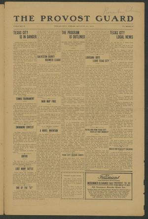 The Provost Guard (Texas City, Tex.), Vol. 2, No. 8, Ed. 1 Friday, August 28, 1914
