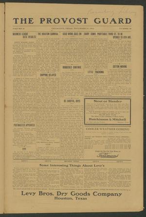 The Provost Guard (Texas City, Tex.), Vol. 2, No. 19, Ed. 1 Friday, November 13, 1914