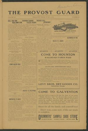 The Provost Guard (Texas City, Tex.), Vol. 3, No. 22, Ed. 1 Friday, June 4, 1915