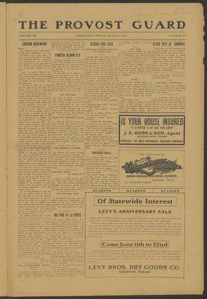 The Provost Guard (Texas City, Tex.), Vol. 3, No. 23, Ed. 1 Friday, June 11, 1915