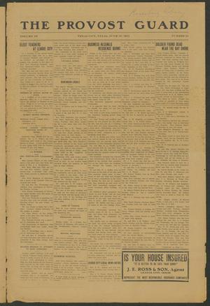The Provost Guard (Texas City, Tex.), Vol. 3, No. 24, Ed. 1 Friday, June 18, 1915