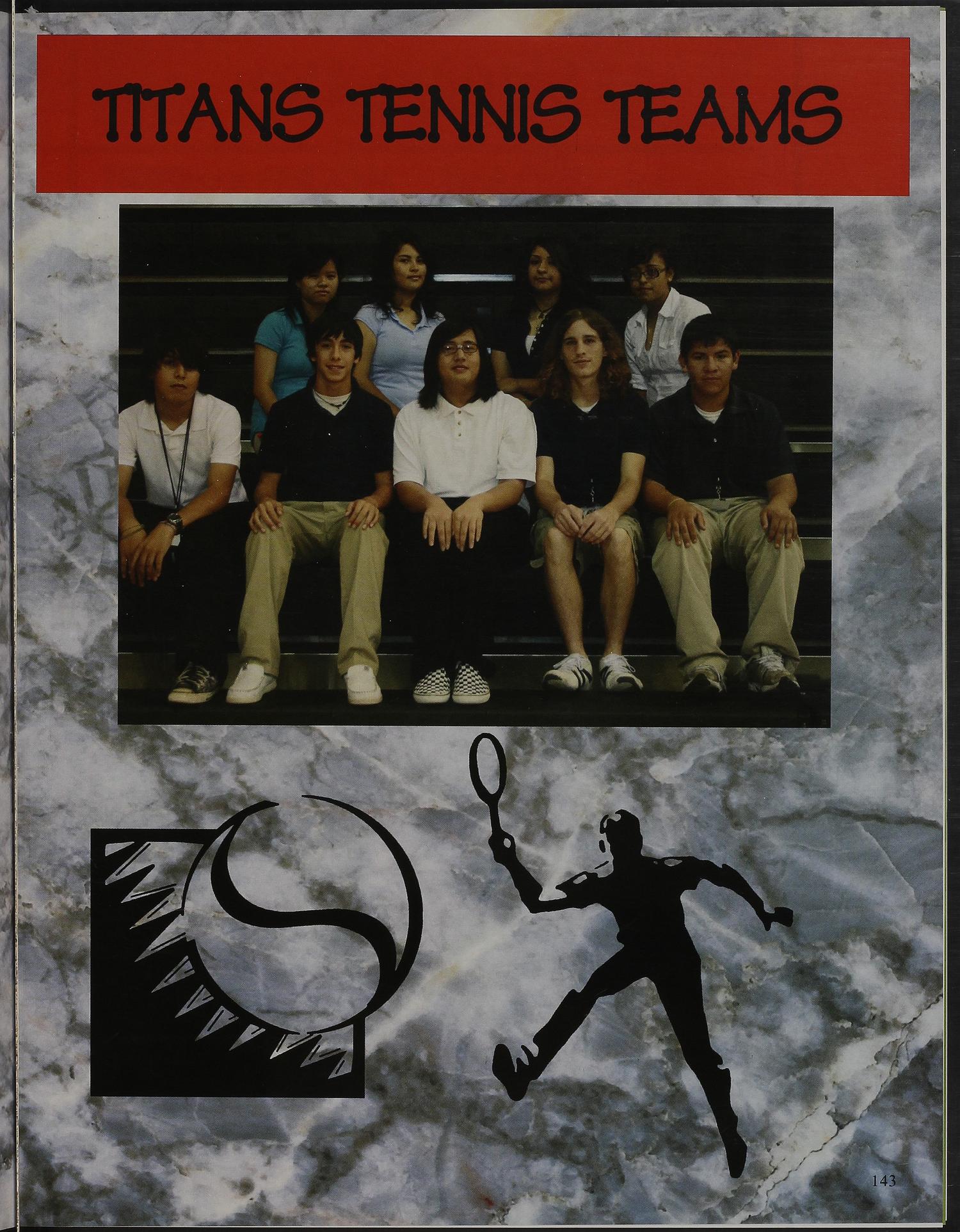 Titanium, Yearbook of Memorial High School, 2010
                                                
                                                    143
                                                